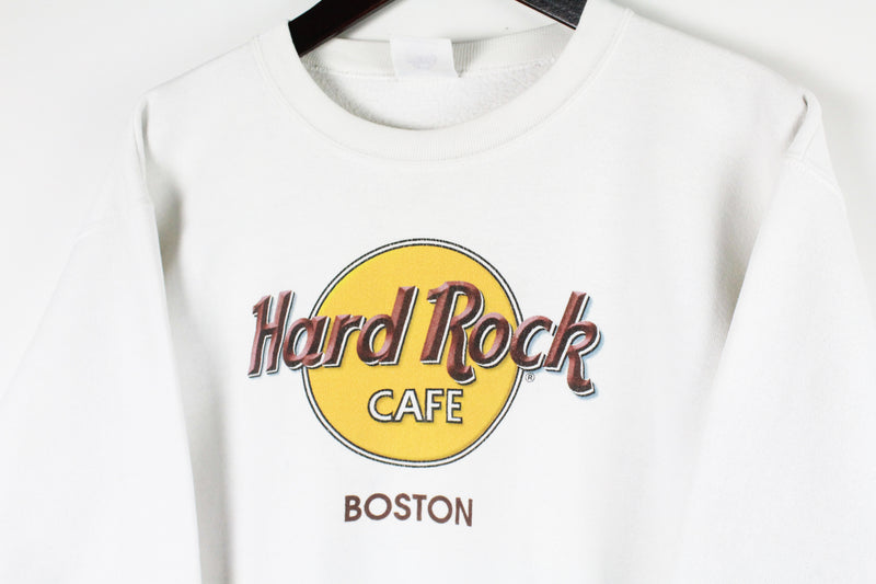 Vintage Hard Rock Cafe Boston Sweatshirt Medium