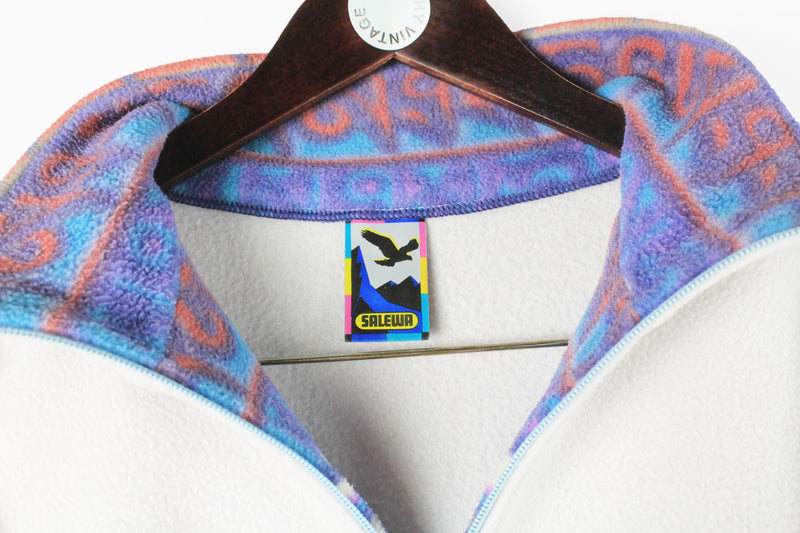 Vintage Salewa Fleece Half Zip Women's XLarge