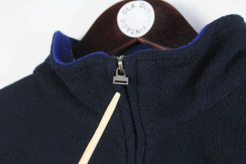 Vintage Gant Fleece 1/4 Zip Large