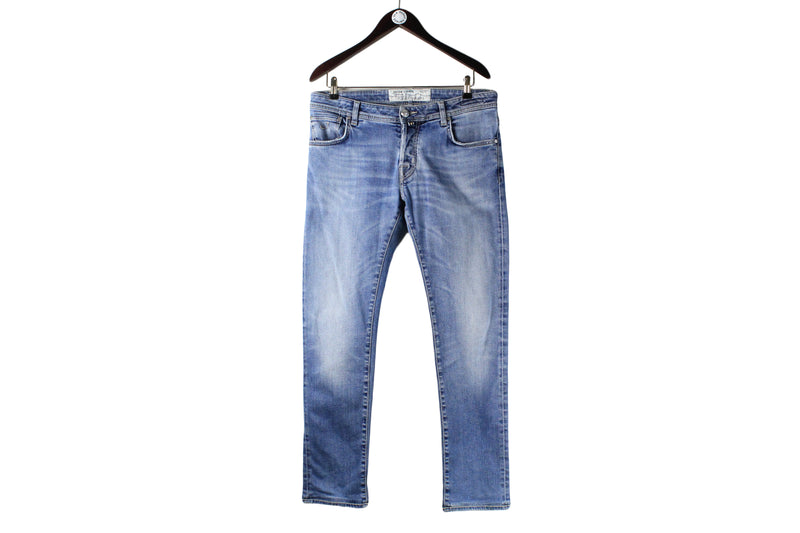 Jacob Cohen Jeans 34 blue authentic luxury denim pants 