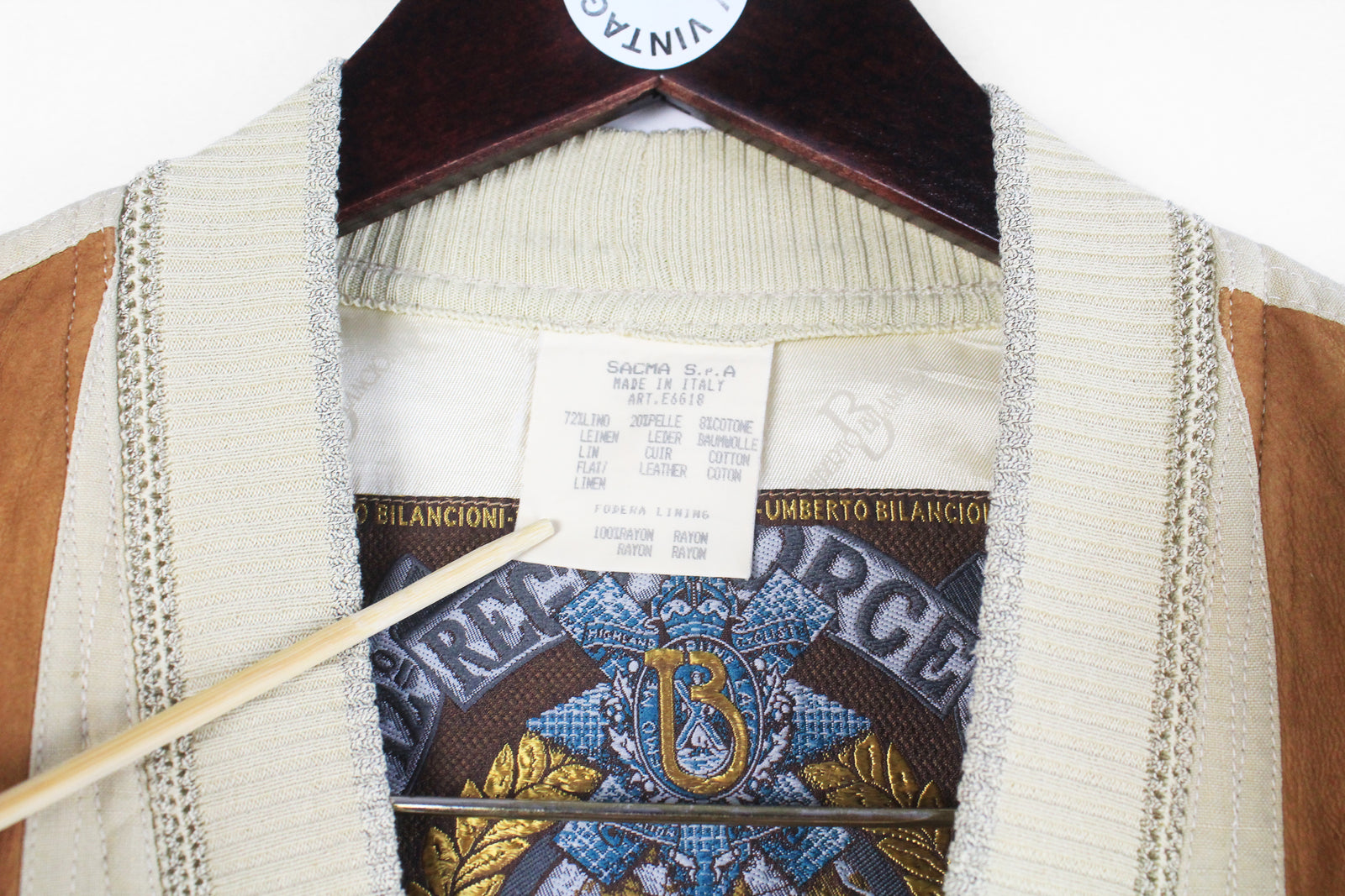 Vintage Umberto Bilancioni Jacket Large – dla dushy