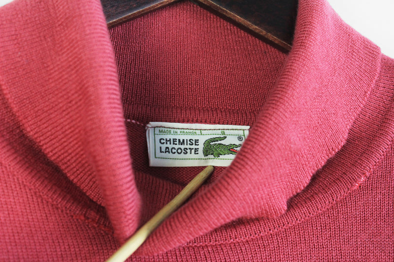 Vintage Lacoste Turleneck Sweater XLarge