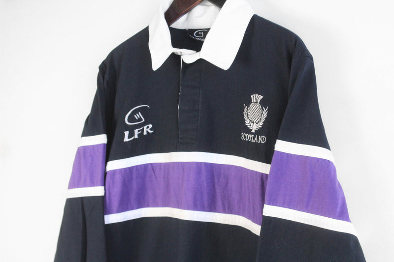 Vintage Scotland Team LFR Rugby Shirt Large / XLarge