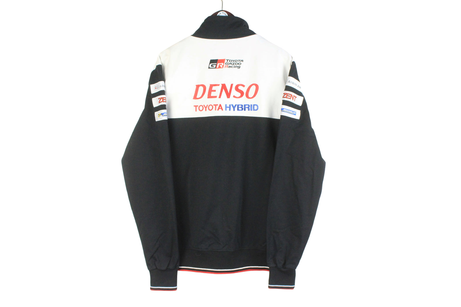 DENSO GRスポーツロゴ フルジップジャケット TOYOTA デカロゴ XL Vintage Toyota Racing Team Jacket XLarge – dla dushy