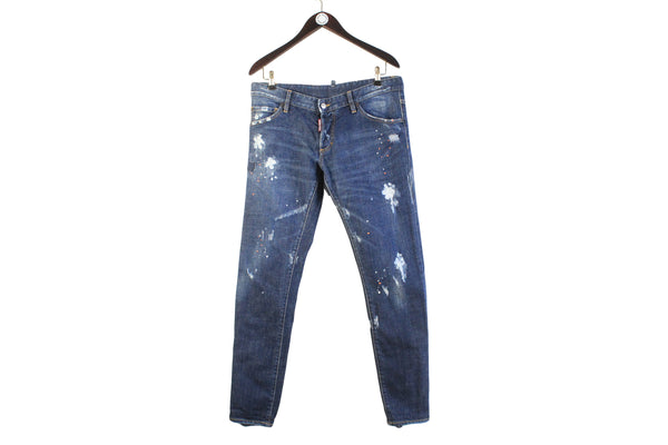 Dsquared2 Jeans 52 blue streetwear denim pants authentic