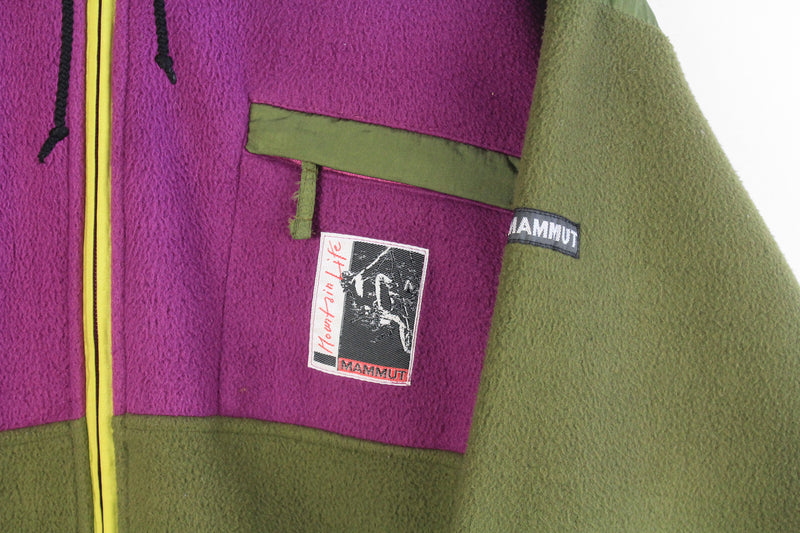 Vintage Mammut Fleece Full Zip Medium
