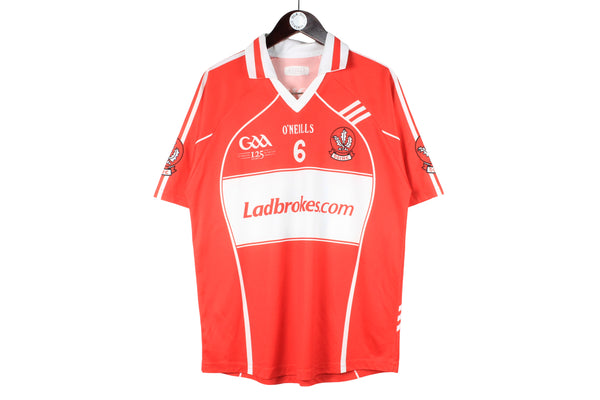 Derry GAA O'Neills Jersey T-Shirt Medium