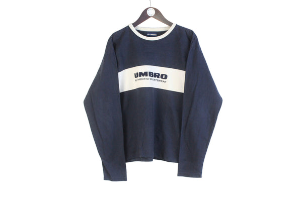 Vintage Umbro Long Sleeve T-Shirt Large
