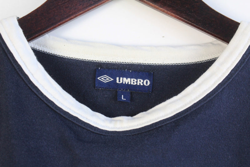 Vintage Umbro Long Sleeve T-Shirt Large