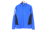 Vintage Sparco Long Sleeve Polo T-Shirt Medium