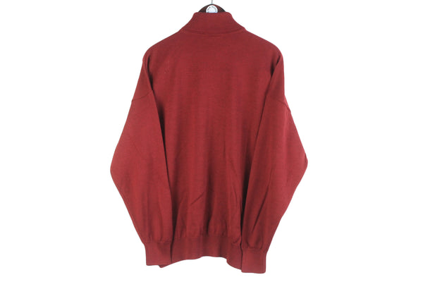 Vintage Lacoste Turtleneck Sweater XLarge