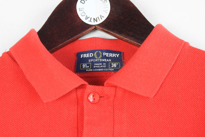 Vintage Fred Perry Polo T-Shirt Women's Small