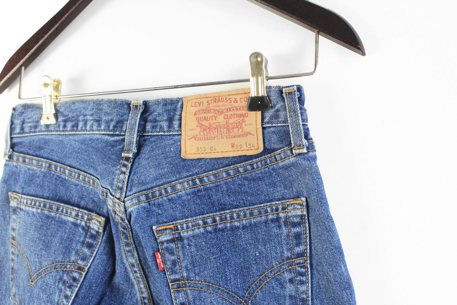 Vintage Levi's 555 Jeans W 29 L 34 – dla dushy