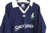 Vintage Square Sail Pacific Soren Larsen Canterbury Rugby Shirt Large
