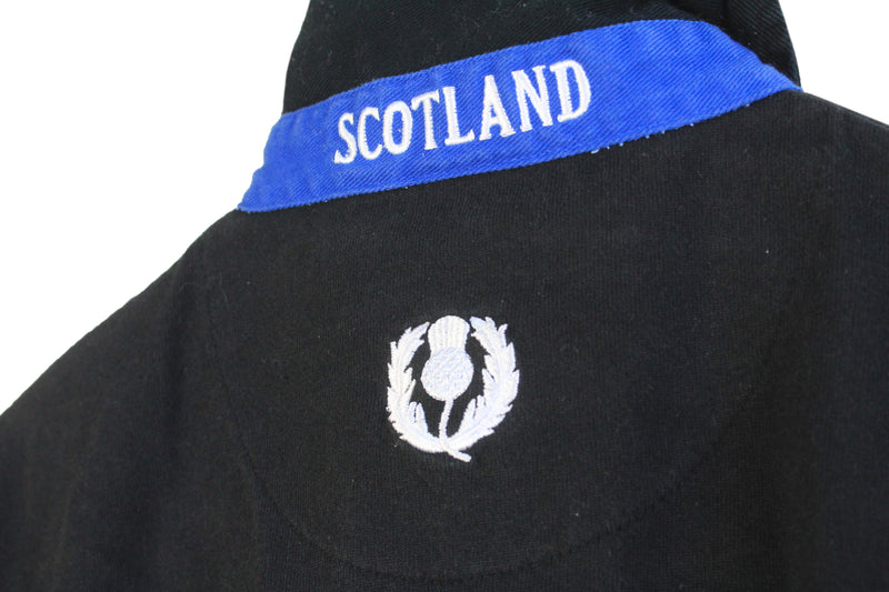 Vintage Guinness Scotland Cotton Traders Rugby T-Shirt Large