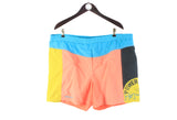 Vintage Adidas Swimming Shorts XLarge multicolor 90s retro sport style shorts