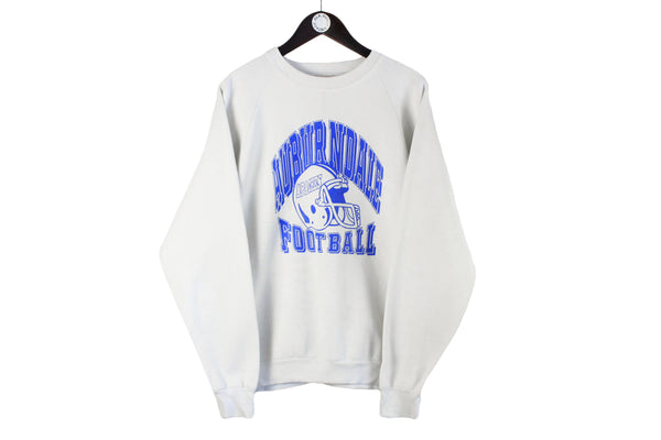 Vintage Auburndale Apaches Sweatshirt Large University Football high school 90s retro crewneck sport jumper