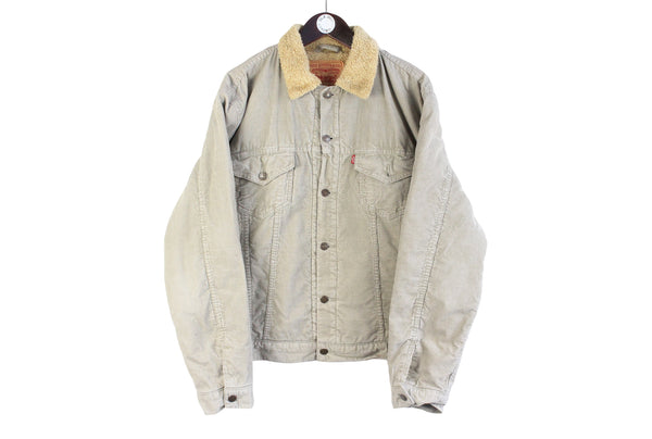 Vintage Levi's Sherpa Corduroy Jacket XLarge