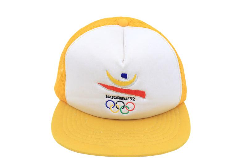 Vintage Barcelona 1992 Olympic Games Trucker Cap