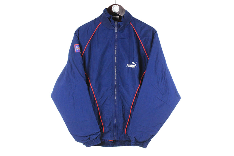 Vintage Puma Street Soccer Track Jacket Small