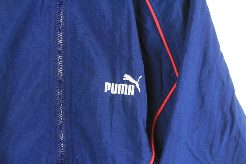 Vintage Puma Street Soccer Track Jacket Small