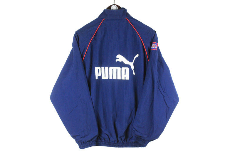 Vintage Puma Street Soccer Track Jacket Small