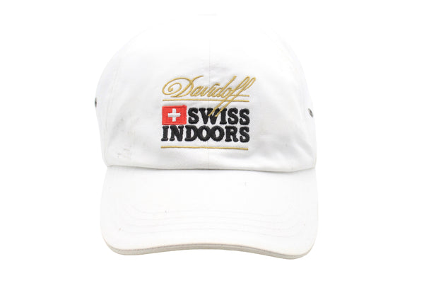 Vintage Davidoff Swiss Indoors Cap