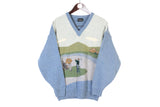 Vintage Westbury Golf Sweater Small