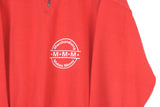 Vintage Esso Team Sweatshirt 1/4 Zip Large