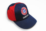 Vintage Adidas Bayern Munchen Cap blue red retro football hat