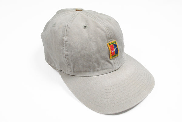 Vintage Nike Cap tennis court gray Hat 90s