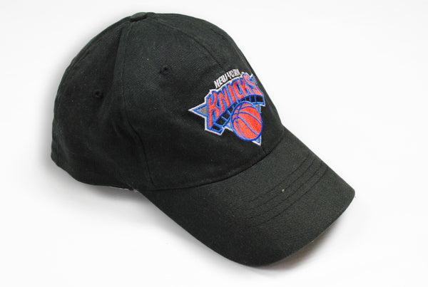 Vintage Knicks New York Nike Cap team black big logo nba