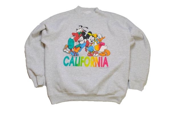 Vintage Disney by Velva Sheen California Sweatshirt Small / Medium