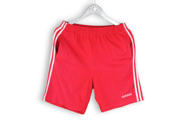 Vintage Adidas Shorts Medium red classic sport 90s