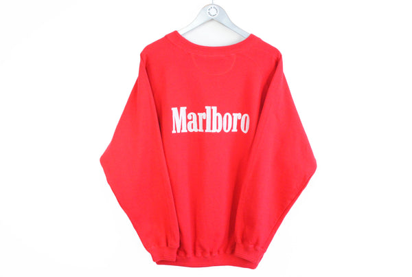 Vintage Marlboro Sweatshirt Large / XLarge big logo retro sport 90s jumper