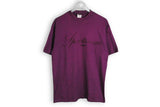 Vintage Puma "Sportswear" T-Shirt Medium / Large red embroidery logo