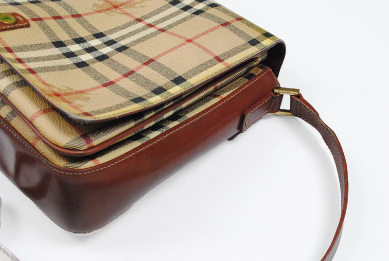 Vintage Burberry London Nova Check Bag