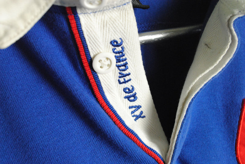 Vintage Nike FFR France Football Rugby Shirt Medium