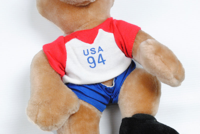 Vintage USA World Cup 1994 Striker Mascot Pup Toy