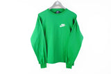 Vintage Nike Oregon Long Sleeve T-Shirt Medium made in Italy blue tag Green Sweatshirt