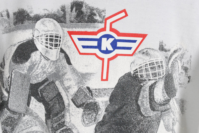 Vintage Kloten Flyers Hockey 1992 Sweatshirt Medium / Large
