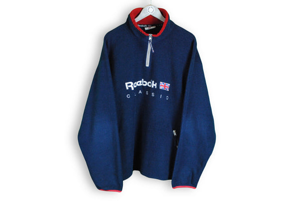 Vintage Reebok Fleece XLarge big logo classic sweater