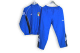 Vintage Adidas Olympic Games Italy Team Tracksuit Small blue sport athletic suit