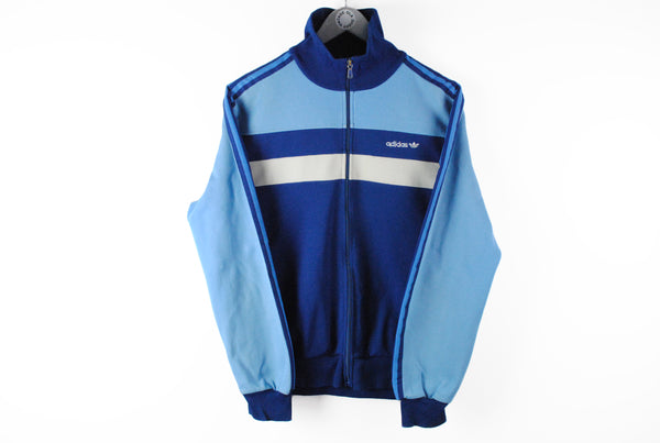 Vintage Adidas Track Jacket Medium / Large blue made in Yugoslavia athletic coat