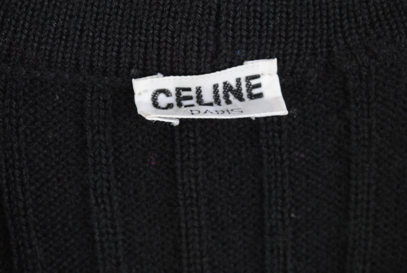 Vintage Celine Paris Cardigan Women's Medium