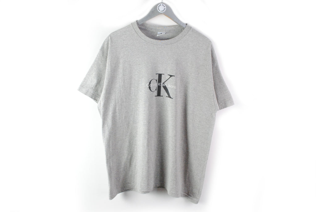 Vintage Calvin Klein / – dla Large T-Shirt XLarge dushy