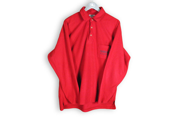 Vintage Adidas Adventure Fleece XLarge / XXLarge red sweatshirt 90s outdoor garment