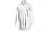 Vintage Porsche Tennis Grand Prix Sweatshirt XLarge big logo cotton retro 80s made in West Germany