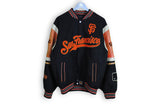 Vintage Giants San Francisco MLB Bomber Jacket Large leather wool coat