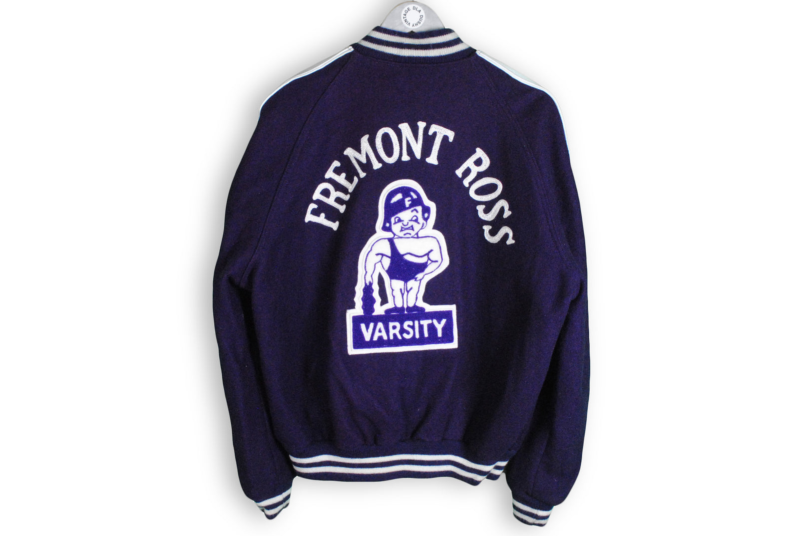 Vintage Fremont Ross Varsity Jacket XLarge – dla dushy